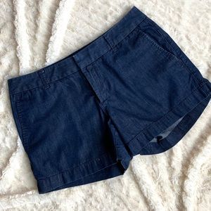 Banana Republic denim chambray shorts